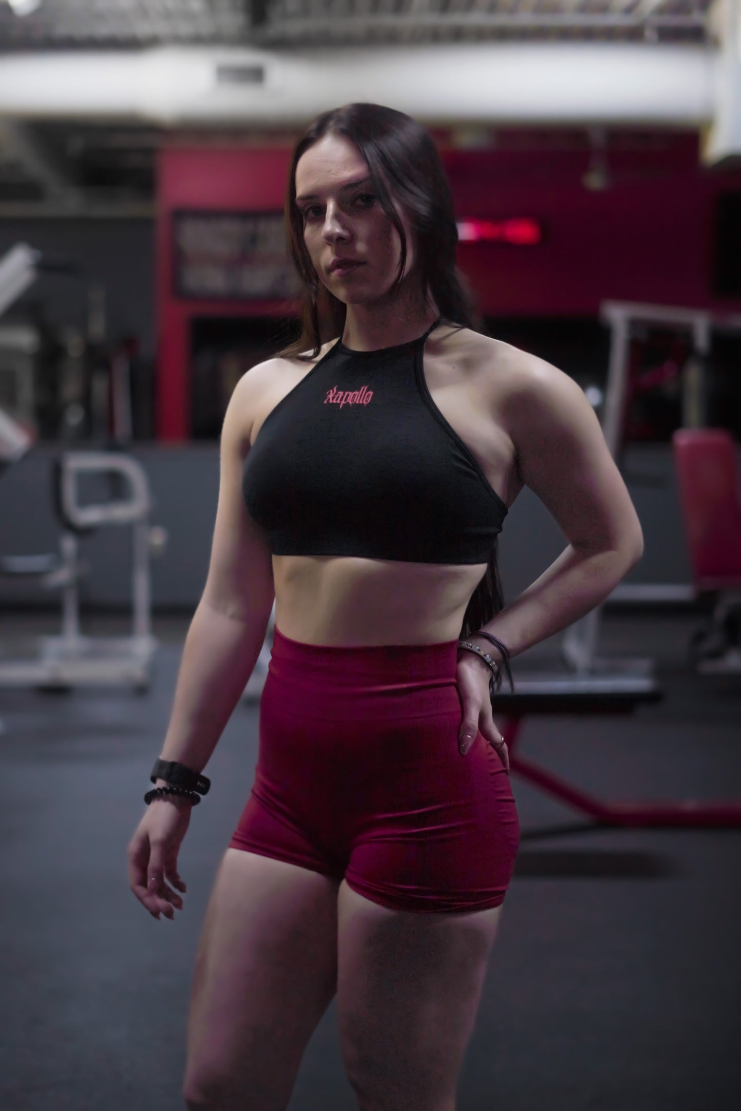 Halter Neck Sports Bra