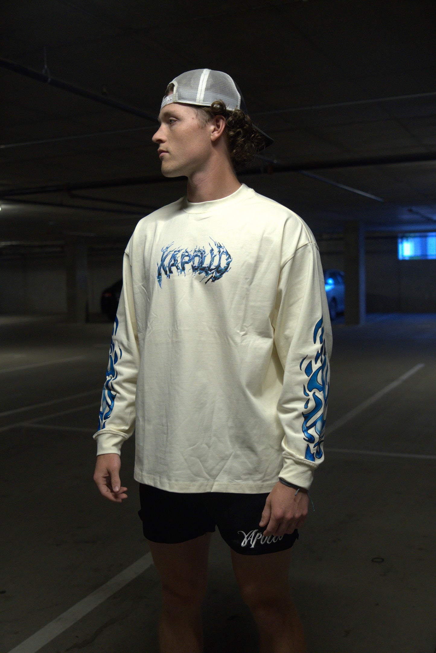 Tan Flame Long Sleeve